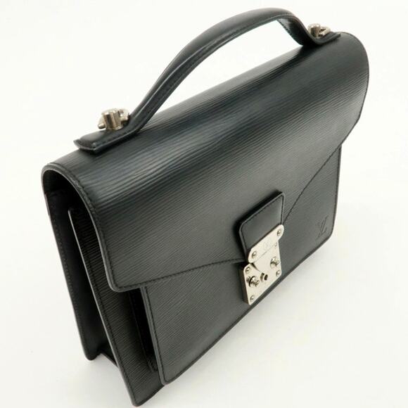 💎✨AUTHENTIC✨💎Louis Vuitton Shoulder Bag Hand Bag Noir - Picture 4 of 15